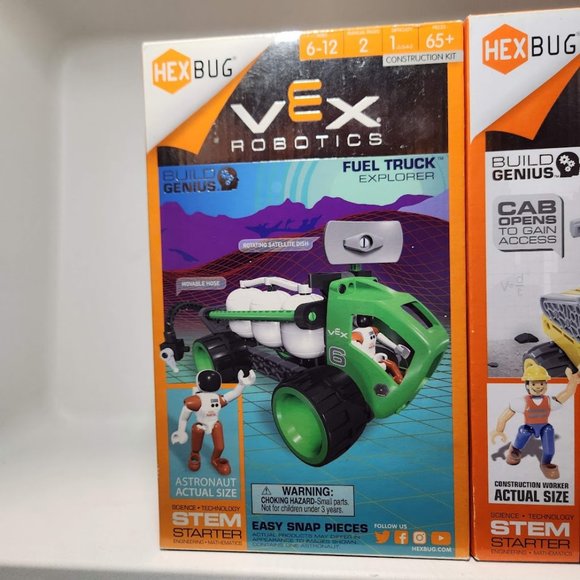 VEX Robotics Fuel Truck Stream Roller HEXBUG Bundle Robot Engineer Christmas - Picture 3 of 7